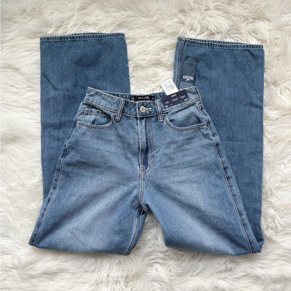 Classic Blue Distressed Women's Jeans